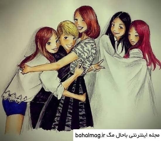  عکس انیمه پنج نفره