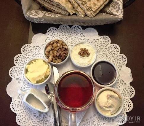  عکس صبحانه لاکچری ایرانی