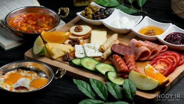  عکس صبحانه لاکچری ایرانی
