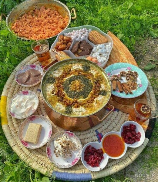  عکس صبحانه لاکچری ایرانی