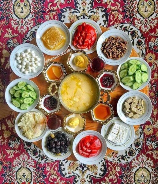  عکس صبحانه لاکچری ایرانی