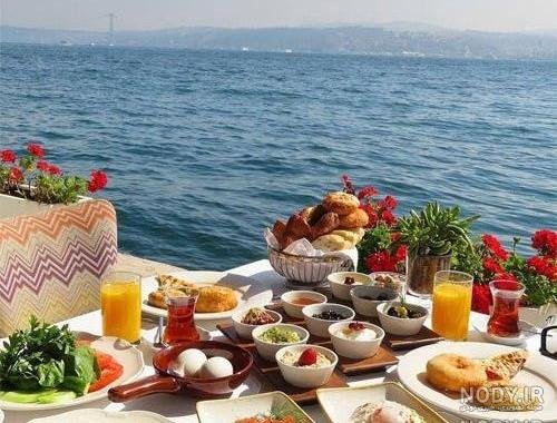  عکس صبحانه لاکچری ایرانی