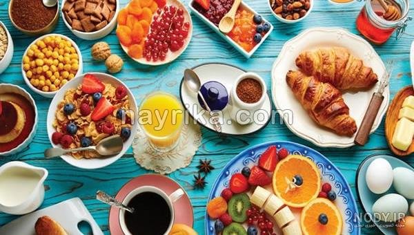  عکس صبحانه لاکچری ایرانی
