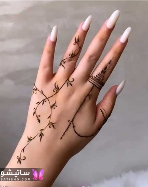  عکس طرح حنا روی دست جدید 2026