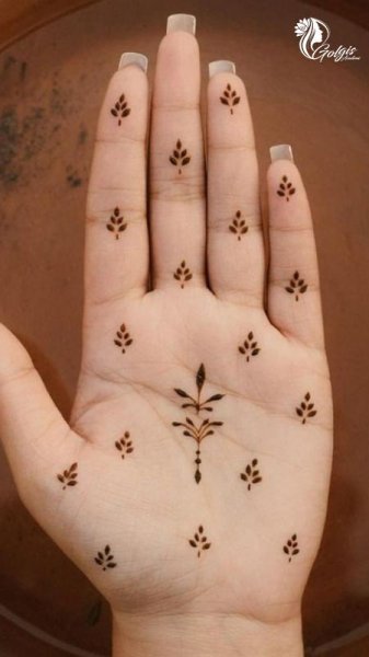  طرح حنا روی دست دخترانه آسان