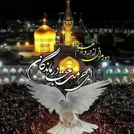  عکس نوشته امام رضا