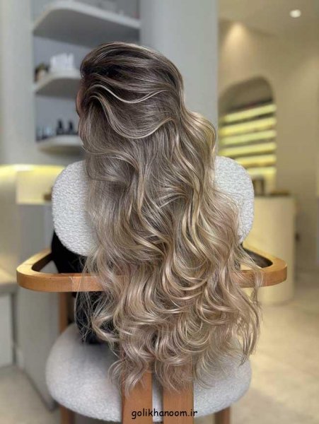 عکس رنگ موی لاکچری دخترانه