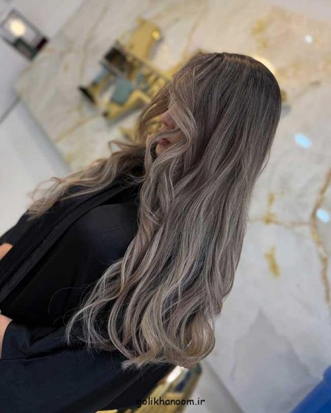 عکس رنگ موی لاکچری دخترانه