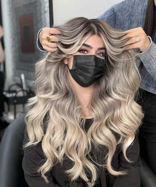 عکس رنگ موی لاکچری دخترانه