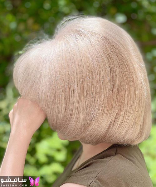  عکس رنگ موی لاکچری برای موهای کوتاه