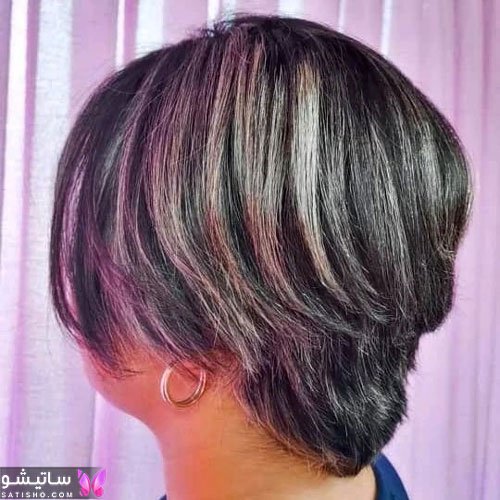  عکس رنگ موی لاکچری برای موهای کوتاه
