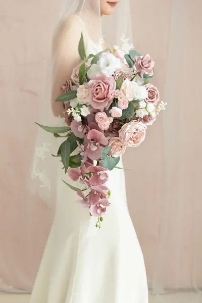  لاکچری دسته گل عروس اروپایی