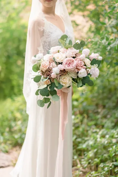  لاکچری دسته گل عروس اروپایی