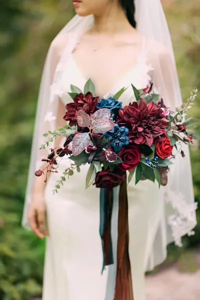  لاکچری دسته گل عروس اروپایی