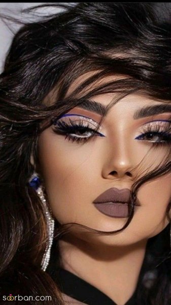  عکس مدل آرایش عربی شیک