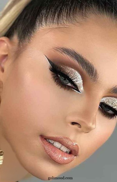 عکس آرایش و میکاپ عربی ساده