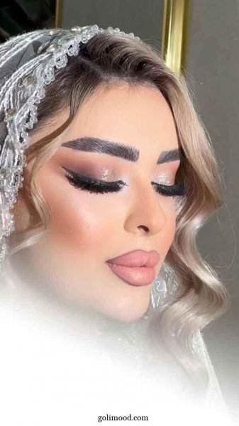  عکس آرایش و میکاپ عربی ساده
