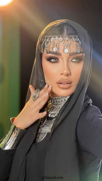  عکس آرایش و میکاپ عربی ساده