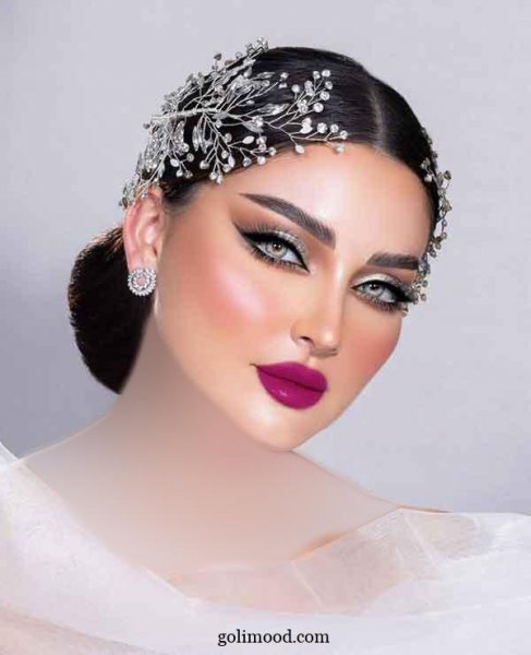  عکس آرایش و میکاپ عربی ساده