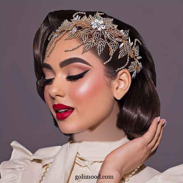  عکس آرایش و میکاپ عربی ساده