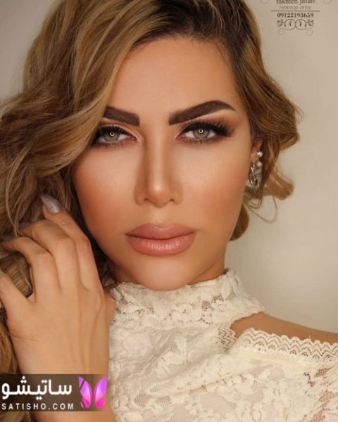  عکس مدل میکاپ عربی عروسکی