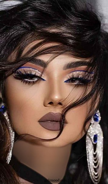  عکس مدل آرایش و میکاپ عربی غلیظ