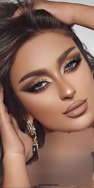  عکس مدل آرایش و میکاپ عربی غلیظ