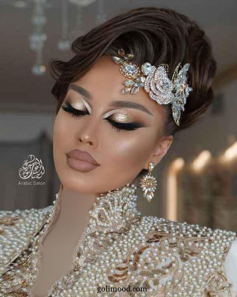 عکس مدل آرایش و میکاپ عربی غلیظ