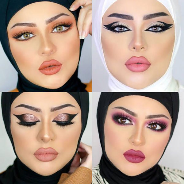  عکس مدل میکاپ عربی جدید 2026