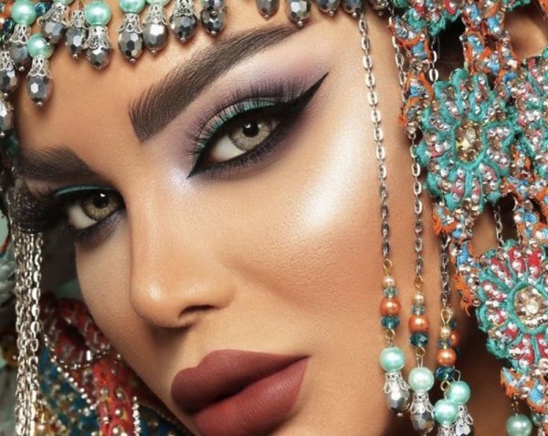  عکس مدل میکاپ عربی جدید 2026