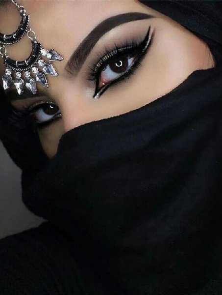  عکس مدل میکاپ عربی جدید 2026