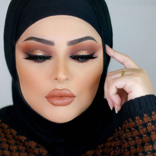  عکس مدل میکاپ عربی جدید 2026