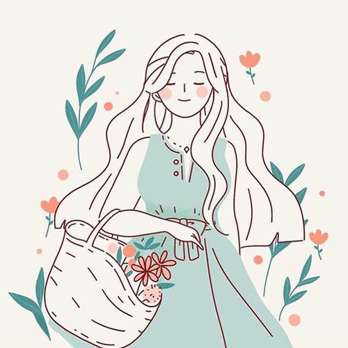  عکس دختر شاد برای پروفایل