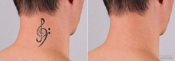  طرح های تاتو مردانه برای گردن جدید و با کیفیت بالا