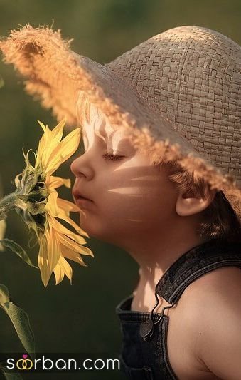  ژستهای جدید از عکس گرفتن دختر بچه ها در طبیعت
