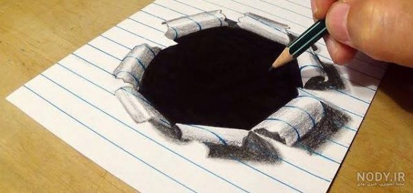 نقاشی های سه بعدی جالب و خلاقانه و جدید
