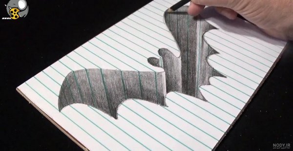  نقاشی های سه بعدی جالب و خلاقانه و جدید