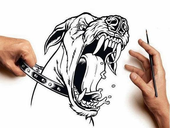  نقاشی سه بعدی پسرانه