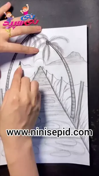  نقاشی آسان سه بعدی