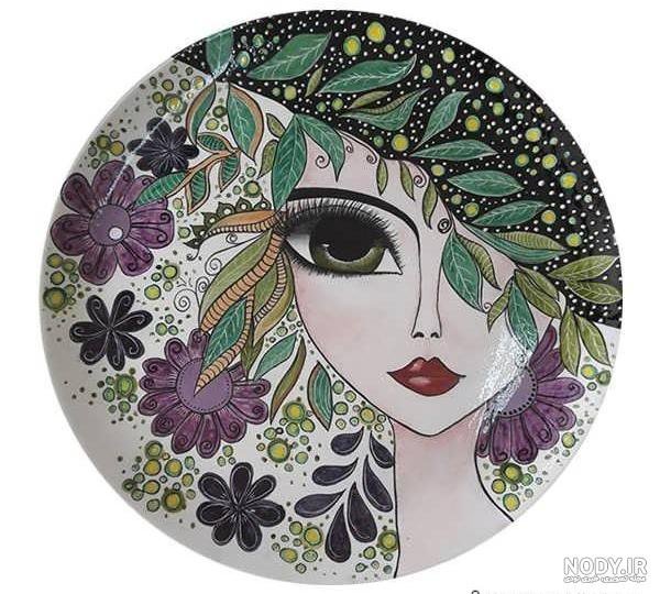  عکس نقاشی روی سفال جدید