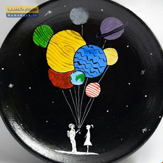  عکس نقاشی روی سفال جدید