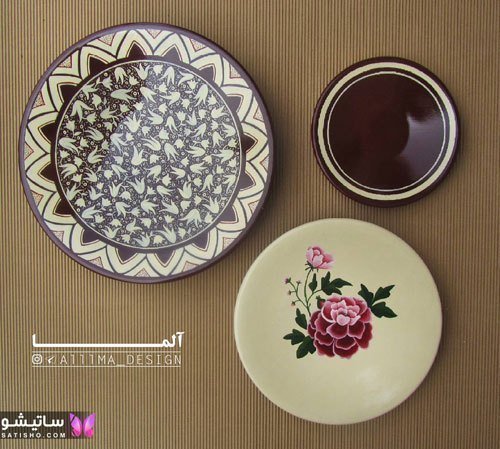  نقاشی روی سفال کیوت