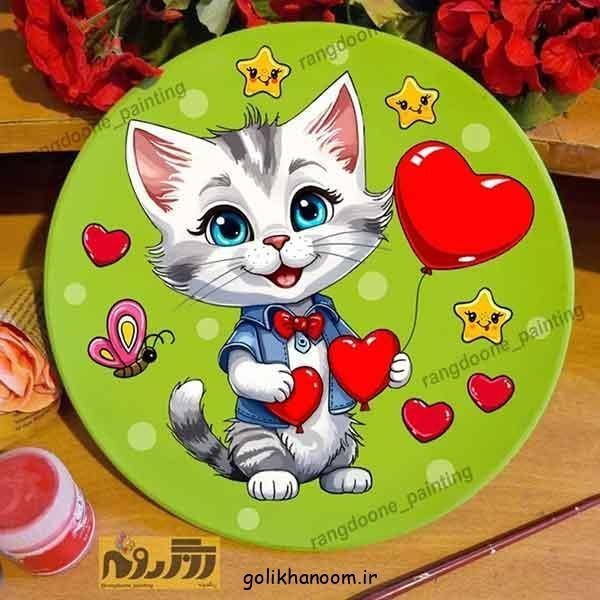  نقاشی روی سفال با گواش برای کودکان