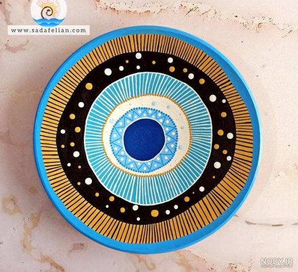  نقاشی روی سفال فانتزی