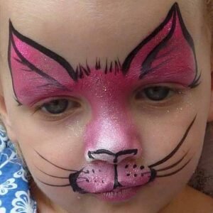 نقاشی روی صورت کودکان با ابرنگ