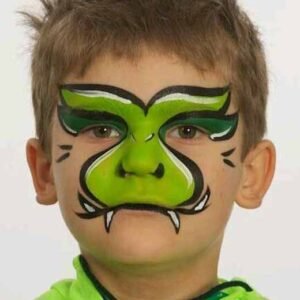  نقاشی روی صورت دخترانه