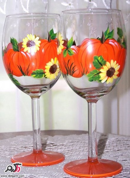  طرح ویترای روی شیشه