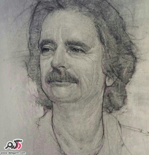  عکس سیاه قلم چهره پسر