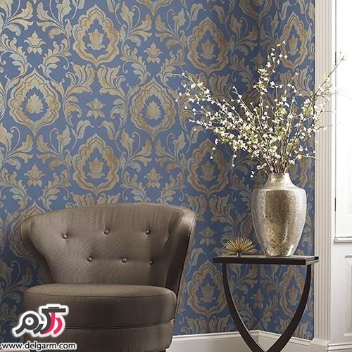 کاغذ دیواری جدید برای پذیرایی