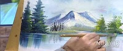  تصاویر تابلو های رنگ و روغن زیبا و جدید